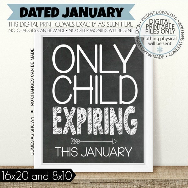 Only Child Expiring - Etsy