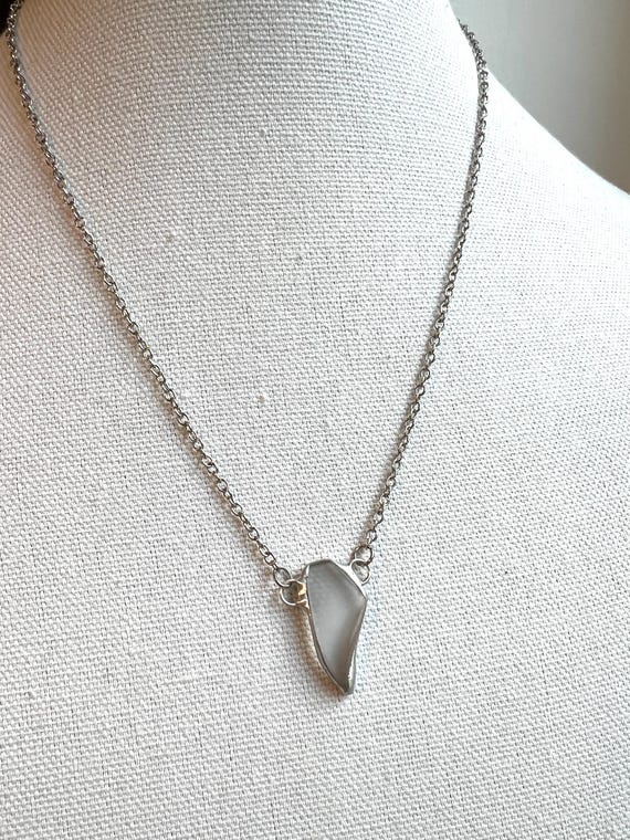 Tiffany Soldered Recycled Oregon Willamette White Wine Bottle Necklace Repurposed Jewelry Recycled Metal Wine Lover Gift Lover Wine Bottle