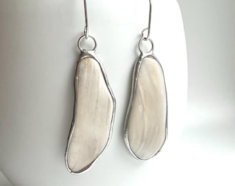 Tiffany Soldered Oregon Shell Earrings