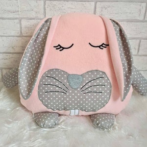 Animal pillow sheep, cuddly toy, cow, frog, hippo, bunny, pig image 5