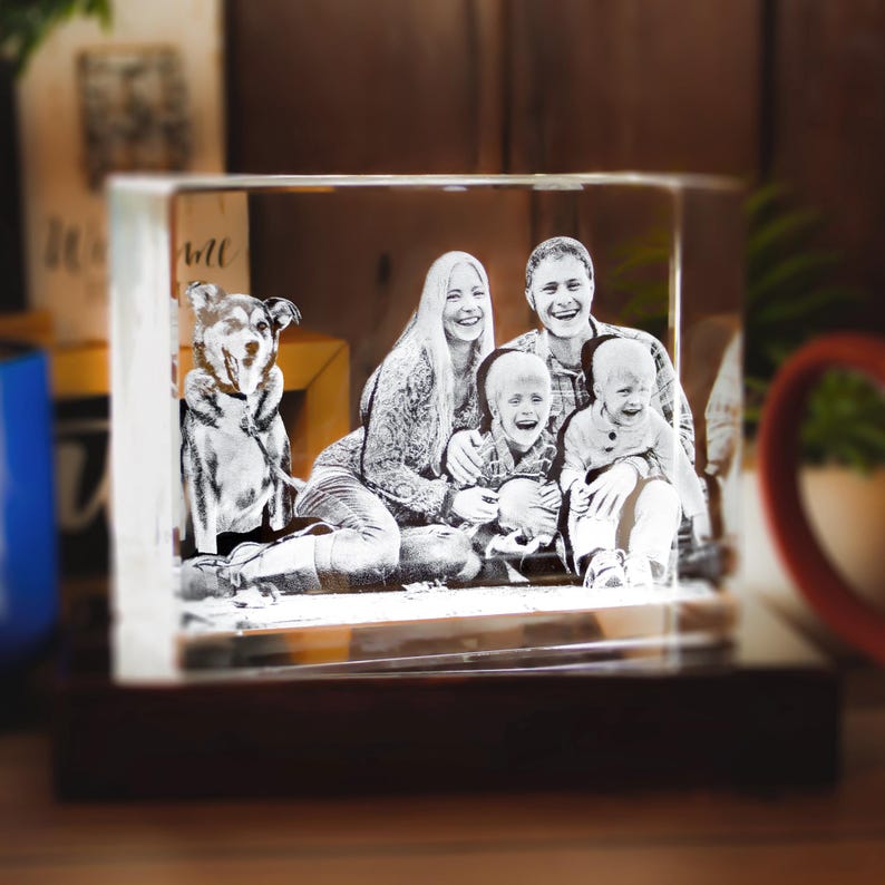 Personalization Hd Custom 4K HD Photo Crystal, Personalized Laser Engraved Keepsake - Etsy ...