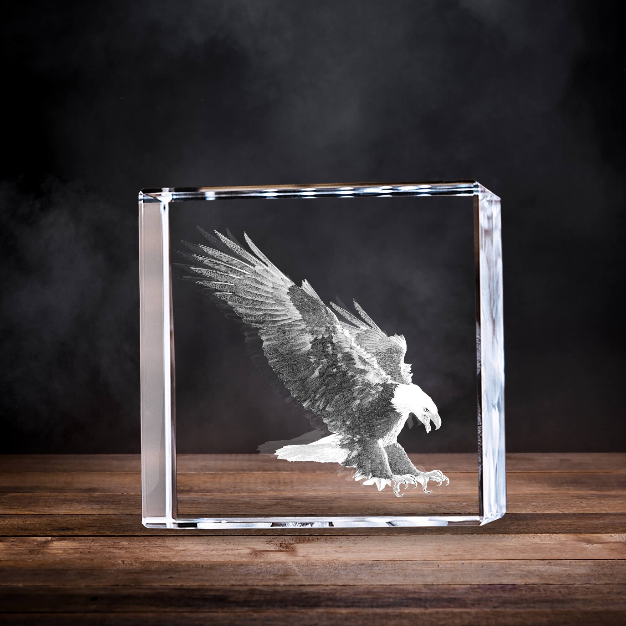 Crystal Glass Eagle - Etsy