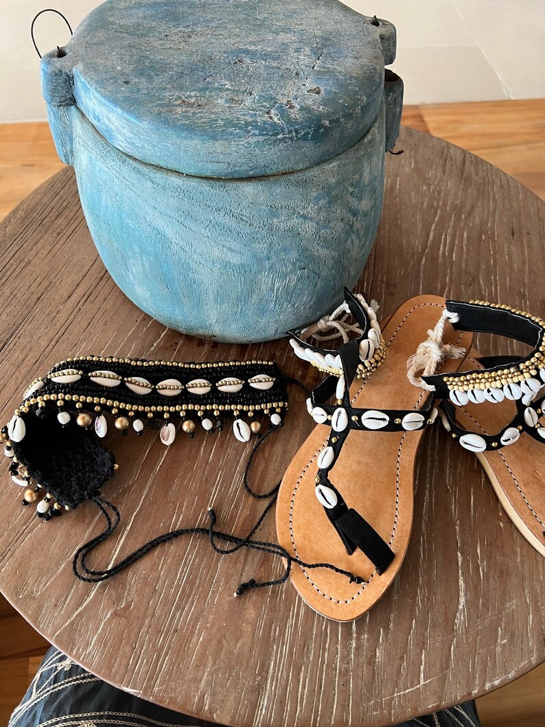 Bohemian Shell Decoration Belt Tie Necklace Sea Shells Stone Jewelry ...