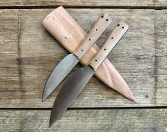 Set of 2 Medieval cooks knives 1250-1700 (SMALL)