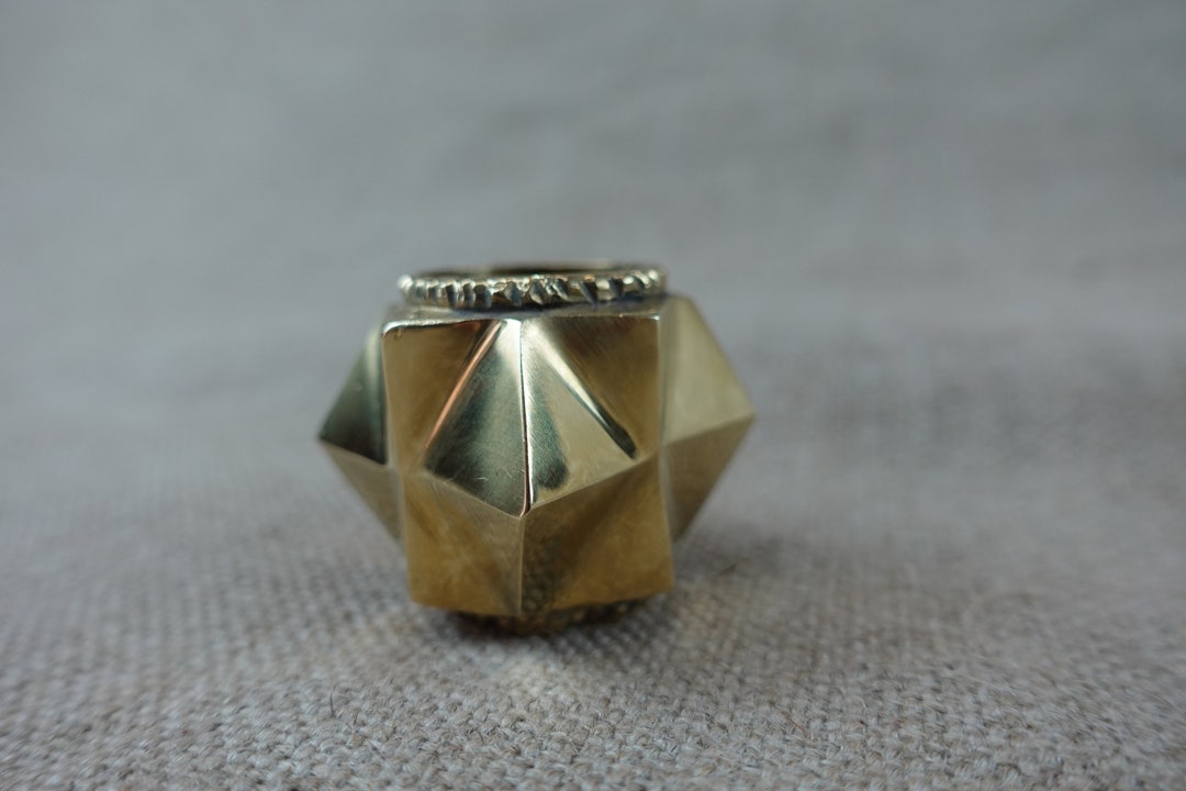 Medieval Brass Mace Head 9th19thc Lost Wax Cast Etsy