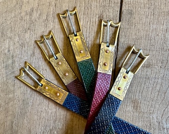 Medieval Leather Belt: number 13
