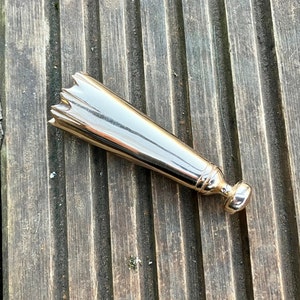 Medieval Bronze Dagger Chape (14th - 16th Century)