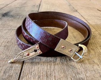 Medieval Leather Belt : number 9