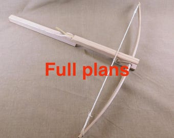 Dark Ages Crossbow - Full Making Plans / Engineering Drawings