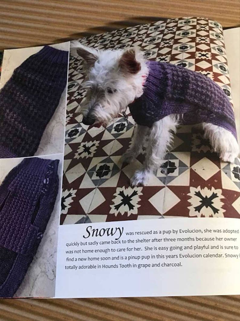 Dog Knitting Pattern Book Just for Style Hounds Etsy