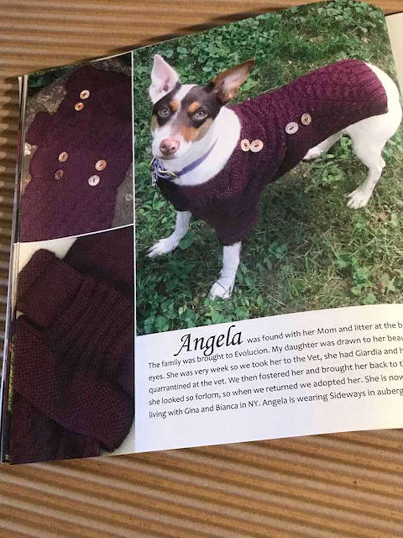 Dog Knitting Pattern Book Just for Style Hounds Etsy