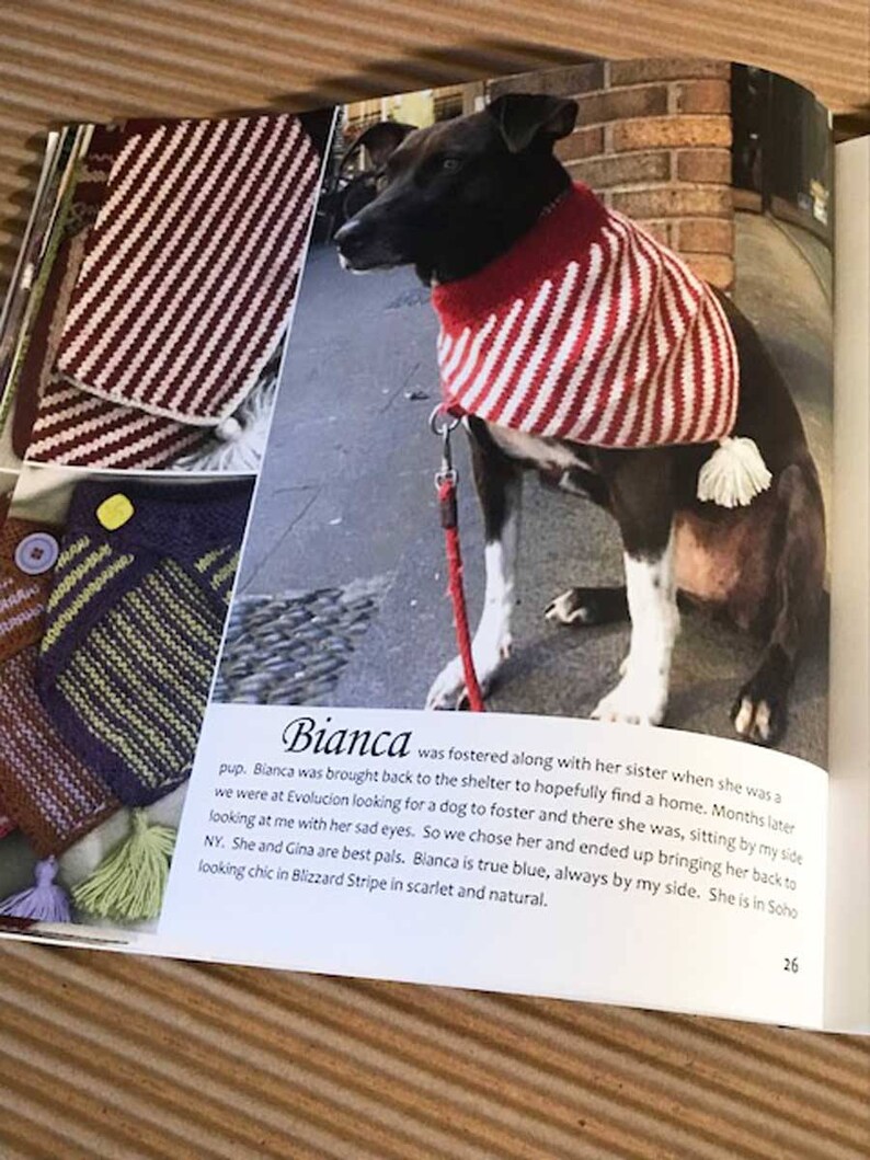 Dog Knitting Pattern Book Just for Style Hounds Etsy
