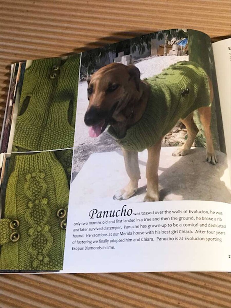 Dog Knitting Pattern Book Just for Style Hounds Etsy