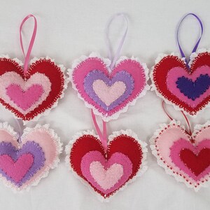 Adornos para el corazón de San Valentín