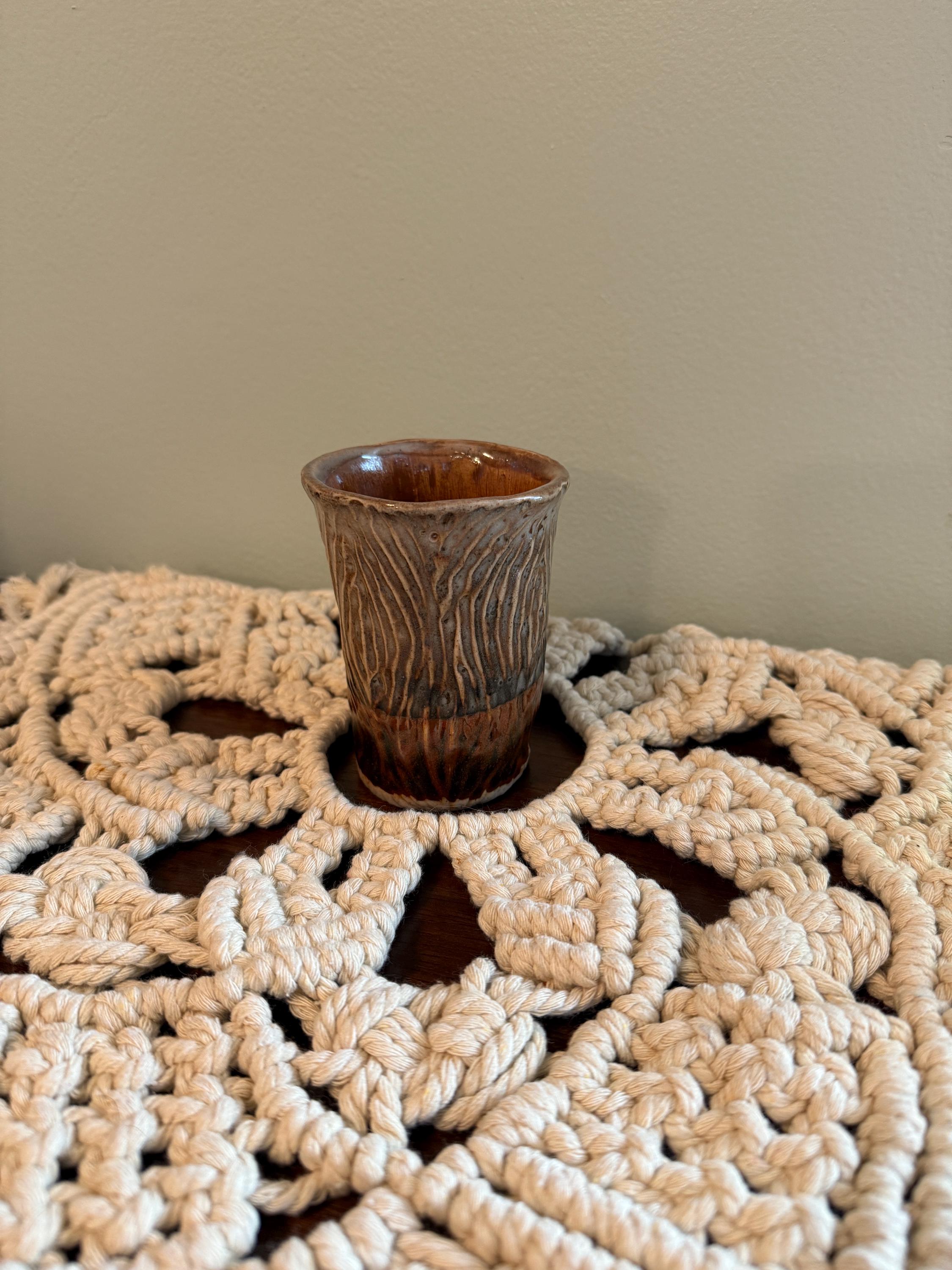 Rustic Earth Handmade Textured Ceramic Tumbler - Etsy