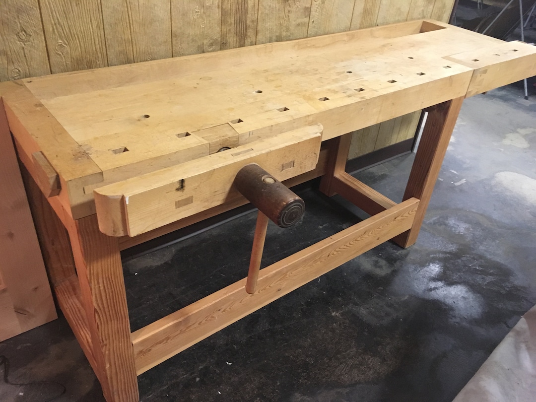 Solid Maple Work Bench Woodworker Cabinetmaker - Etsy