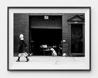 Photographic Print - Streets Of New York Photo Print, Street Photography, Photographic Art, Wall Art, Photo Print, Black and white, New York