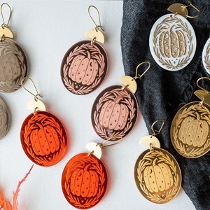 Pumpkin Magic Earrings