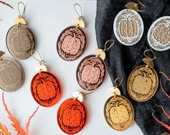 Pumpkin Magic Earrings