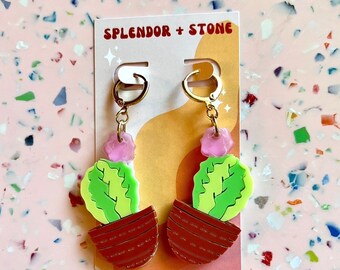 Kolczyki Sweet Lil Cacti