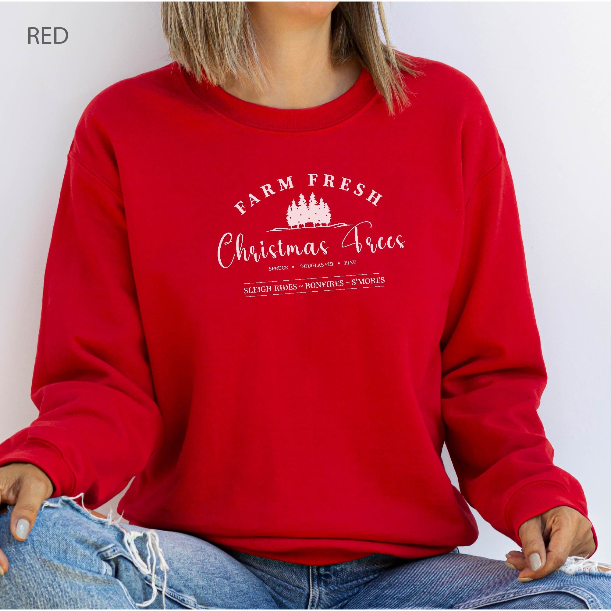 JRightDesigns Women's Christmas Sweatshirt