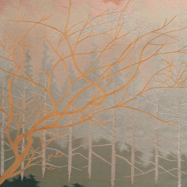 Winter trees - Hon-chiku Nagoya obi