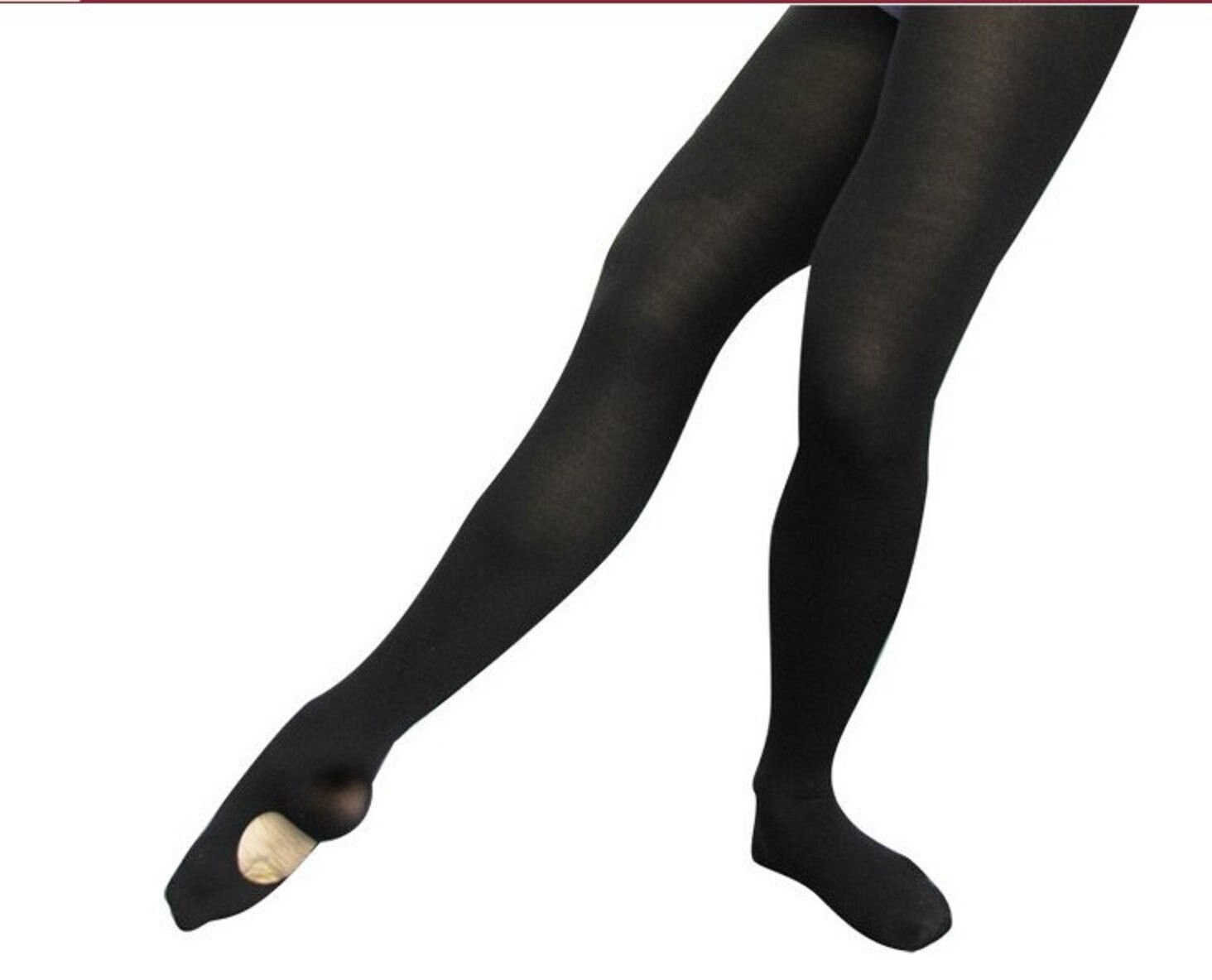 Body Wrappers A31X Women's Plus Size 1X-2X Black Convertible Tights -   UK