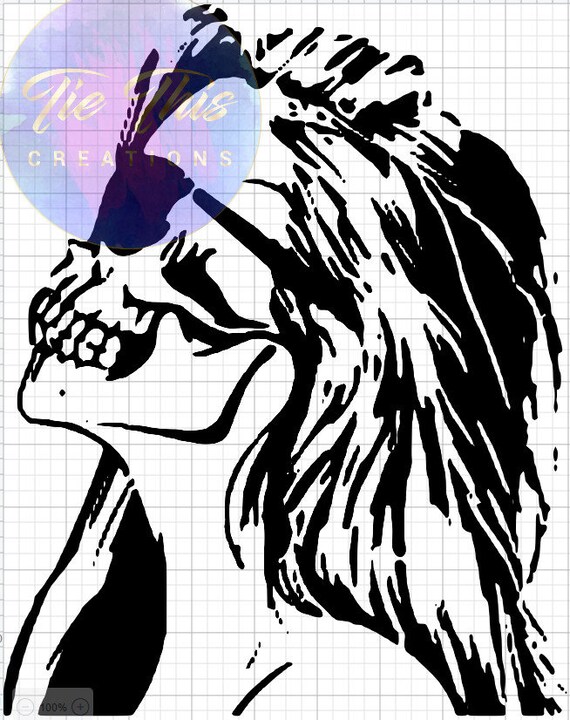 Download Zombie Girl SVG Halloween Cricut Digital File Cut File SVG ...