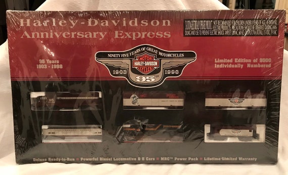 harley davidson train set