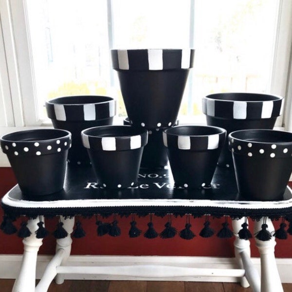 Printable Planter Black And White
