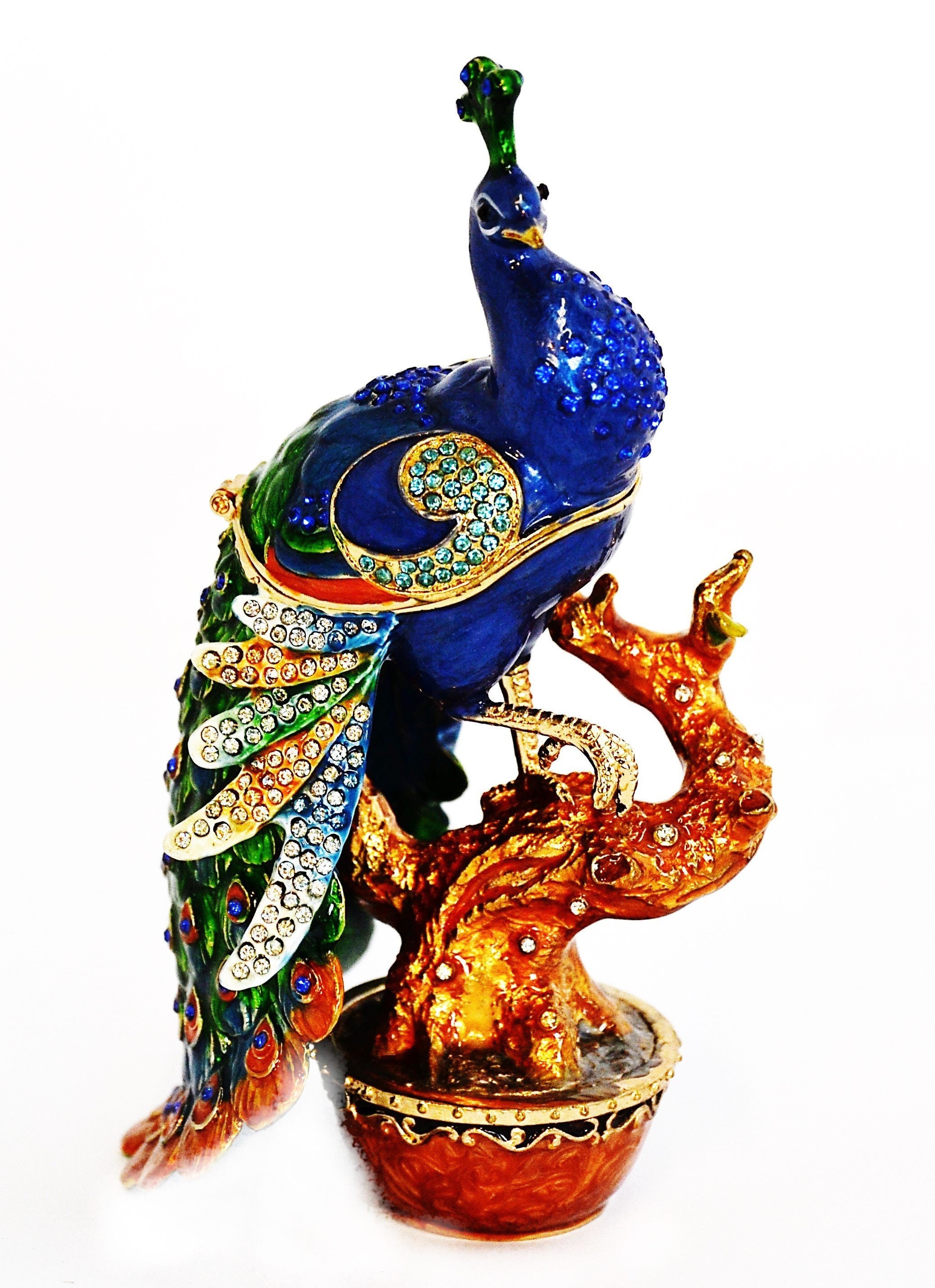 Swarovski Peacock Figurine for sale Only 3 left at 60