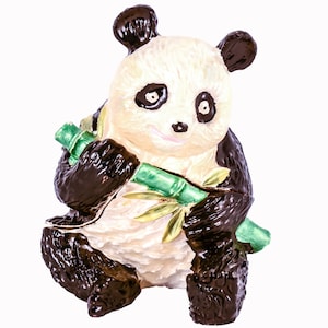 Pudełko na drobiazgi Ciel Panda. Ręcznie oprawione kryształy Swarovskiego i emalia