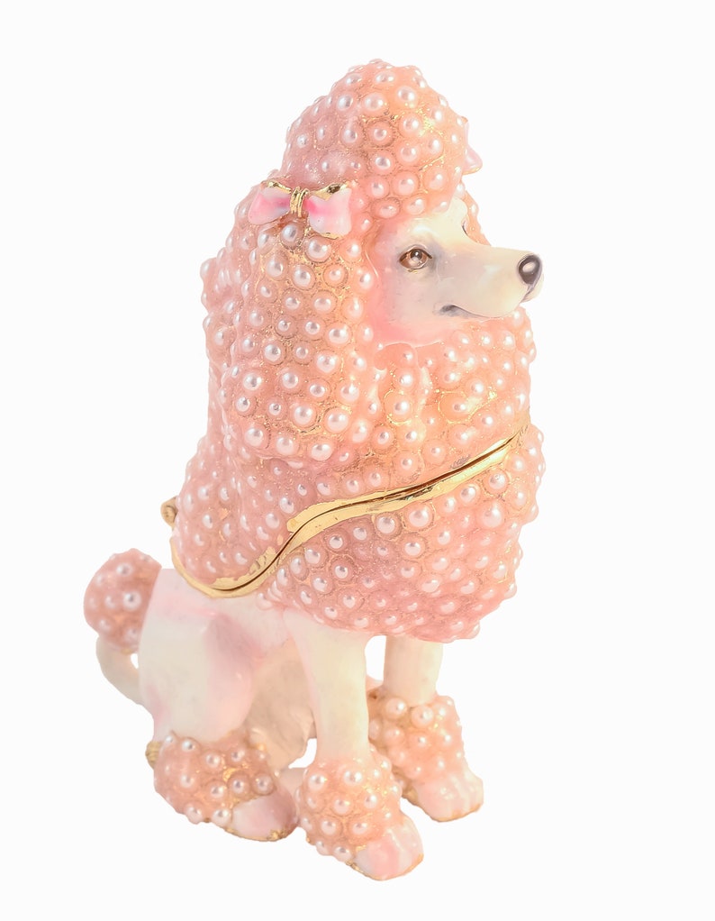 poodle trinket box