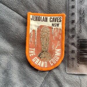Vintage Jenolan Caves NSW Australien märke.