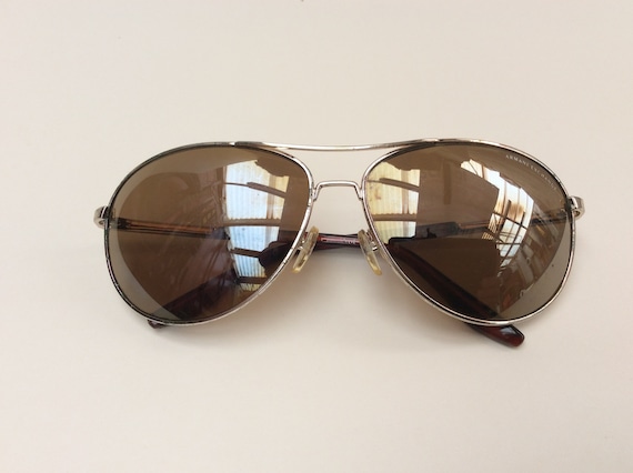 Vintage Armani exchange aviator sunglasses 1990’s - image 1