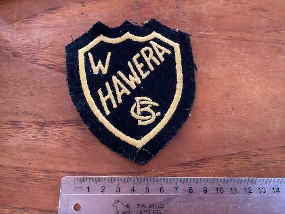 Vintage Nz Hawera bowling club patch. Circa 1960’s - image 1