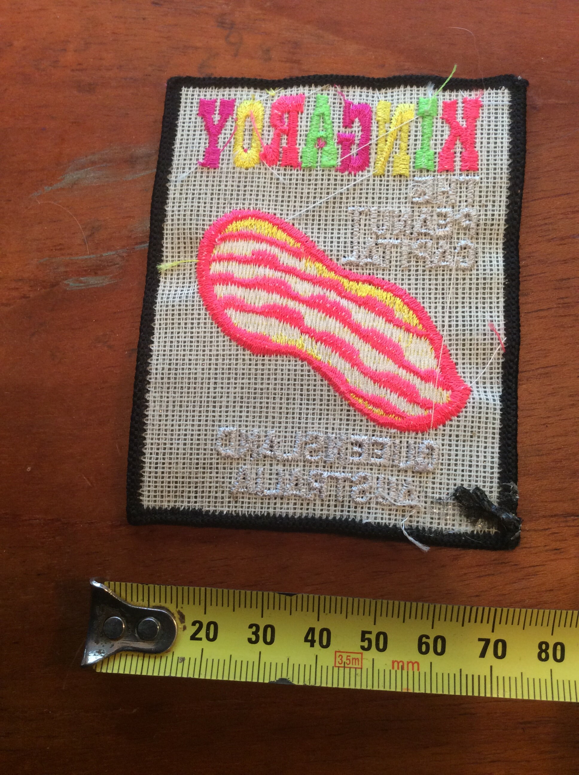 Vintage Kingaroy the peanut capital Australia 80s neon Etsy