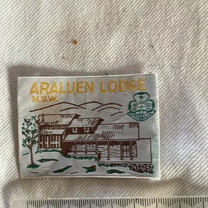 Vintage Australien-lapp Araluen Lodge NSW