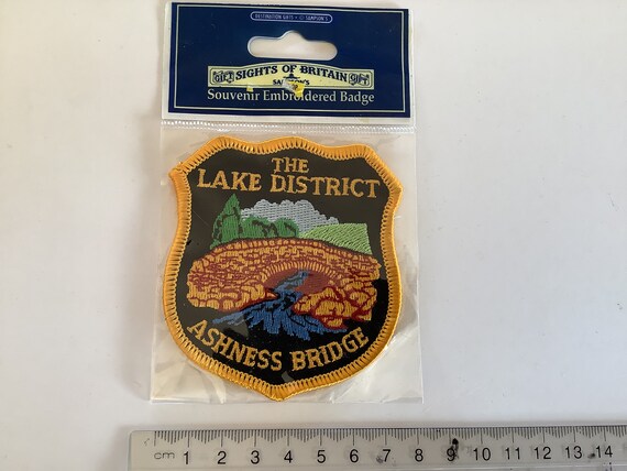 Vintage “The Lake District” souvenir patch