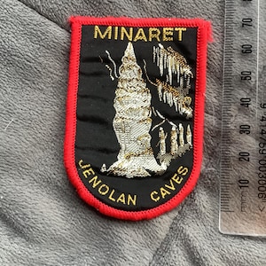 Vintage Jenolan Caves NSW Australien märke.