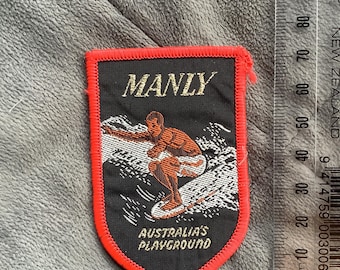 Parche de surf vintage de Manly, Australia