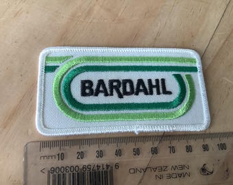 Vintage Bardahl Racing patch classic original piece for mechanics/pit crew overalls