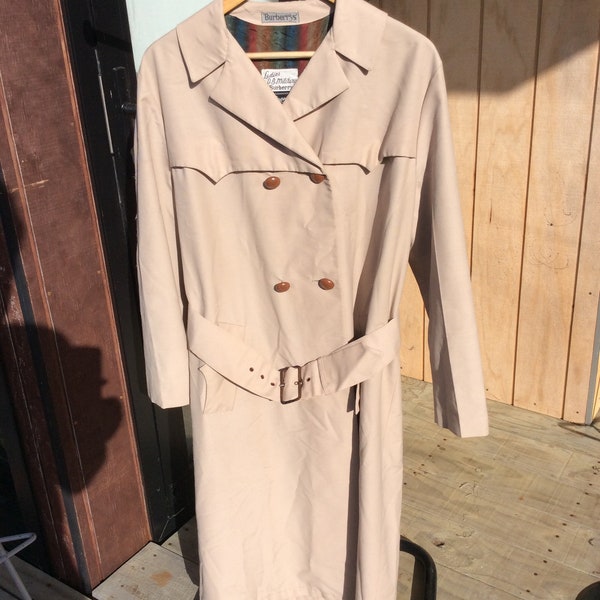 Płaszcz Vintage Burberry z lat 60. XX wieku