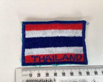 Vintage embroidered Thailand  patch.