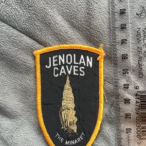 Vintage Jenolan Caves NSW Australien märke.