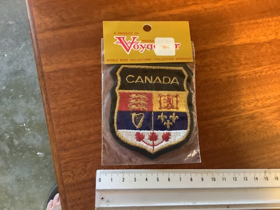 Vintage Canada embroidered patch. - image 1