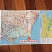 Shell Oil Australia Vintage Tourist Map. Sydney to Adelaide Petrol ...