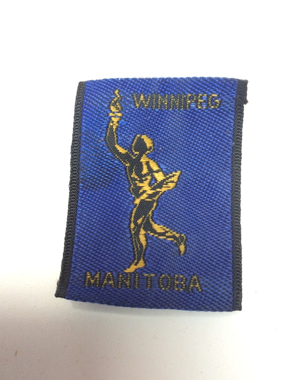 Vintage Winnipeg Manitoba Canadian patch. Gem