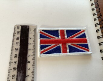 Vintage Union Jack Aufnäher.