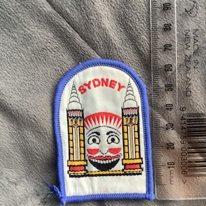 Vintage Luna Park Sydney N.S.W Australien märke.